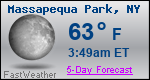 Weather Forecast for Massapequa Park, NY