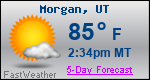 Weather Forecast for Morgan, UT