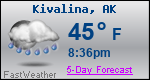 Weather Forecast for Kivalina, AK