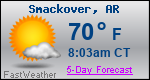 Weather Forecast for Smackover, AR