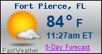 Weather Forecast for Fort Pierce, FL