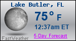 Weather Forecast for Lake Butler, FL