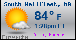 Weather Forecast for South Wellfleet, MA