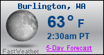 Weather Forecast for Burlington, WA