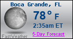Weather Forecast for Boca Grande, FL