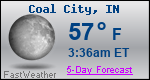 Weather Forecast for Coal City, IN