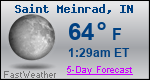 Weather Forecast for Saint Meinrad, IN