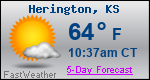 Weather Forecast for Herington, KS