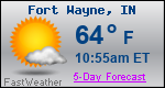 Weather Forecast for Fort Wayne, IN