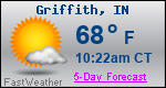 Weather Forecast for Griffith, IN