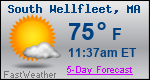 Weather Forecast for South Wellfleet, MA