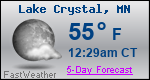 Weather Forecast for Lake Crystal, MN