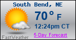 Weather Forecast for South Bend, NE