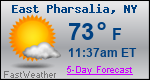 Weather Forecast for East Pharsalia, NY