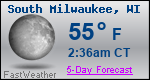 Weather Forecast for South Milwaukee, WI