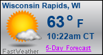 Weather Forecast for Wisconsin Rapids, WI