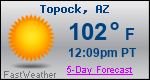 Weather Forecast for Topock, AZ