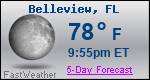 Weather Forecast for Belleview, FL