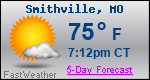 Weather Forecast for Smithville, MO