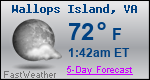 Weather Forecast for Wallops Island, VA