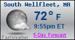 Weather Forecast for South Wellfleet, MA