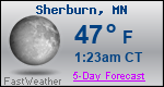 Weather Forecast for Sherburn, MN