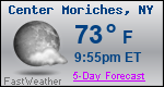 Weather Forecast for Center Moriches, NY