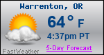 Weather Forecast for Warrenton, OR