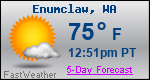 Weather Forecast for Enumclaw, WA