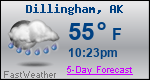 Weather Forecast for Dillingham, AK