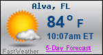 Weather Forecast for Alva, FL