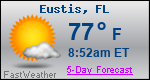 Weather Forecast for Eustis, FL