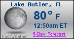 Weather Forecast for Lake Butler, FL
