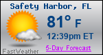 Weather Forecast for Safety Harbor, FL