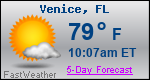 Weather Forecast for Venice, FL