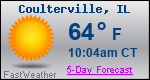 Weather Forecast for Coulterville, IL