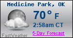 Weather Forecast for Medicine Park, OK