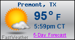 Weather Forecast for Premont, TX