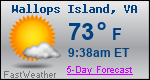 Weather Forecast for Wallops Island, VA