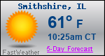 Weather Forecast for Smithshire, IL