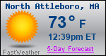 Weather Forecast for North Attleboro, MA
