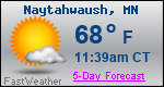 Weather Forecast for Naytahwaush, MN