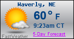 Weather Forecast for Waverly, NE