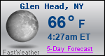 Weather Forecast for Glen Head, NY