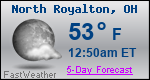 Weather Forecast for North Royalton, OH