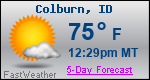 Weather Forecast for Colburn, ID