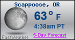 Weather Forecast for Scappoose, OR