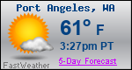 Weather Forecast for Port Angeles, WA