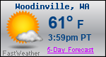 Weather Forecast for Woodinville, WA