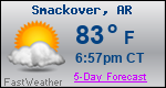 Weather Forecast for Smackover, AR
